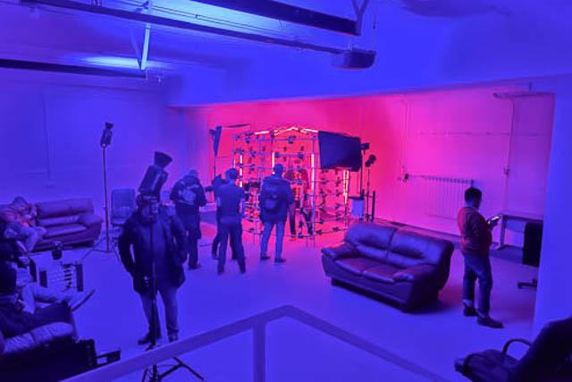 Mighty Koi - Sniadeckich studio interiors and people working in it